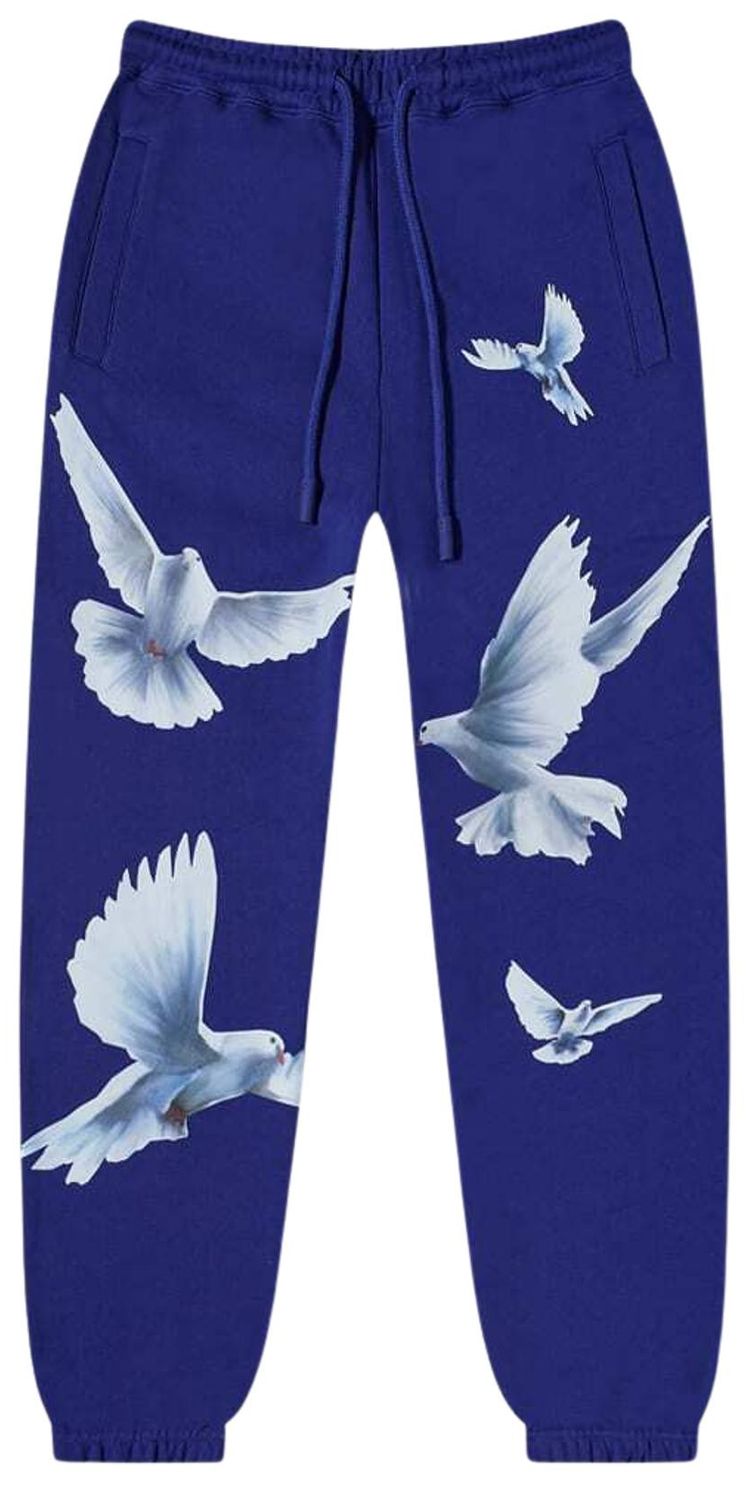 3PARADIS Night Freedom Birds Lounge Pants Night Blue
