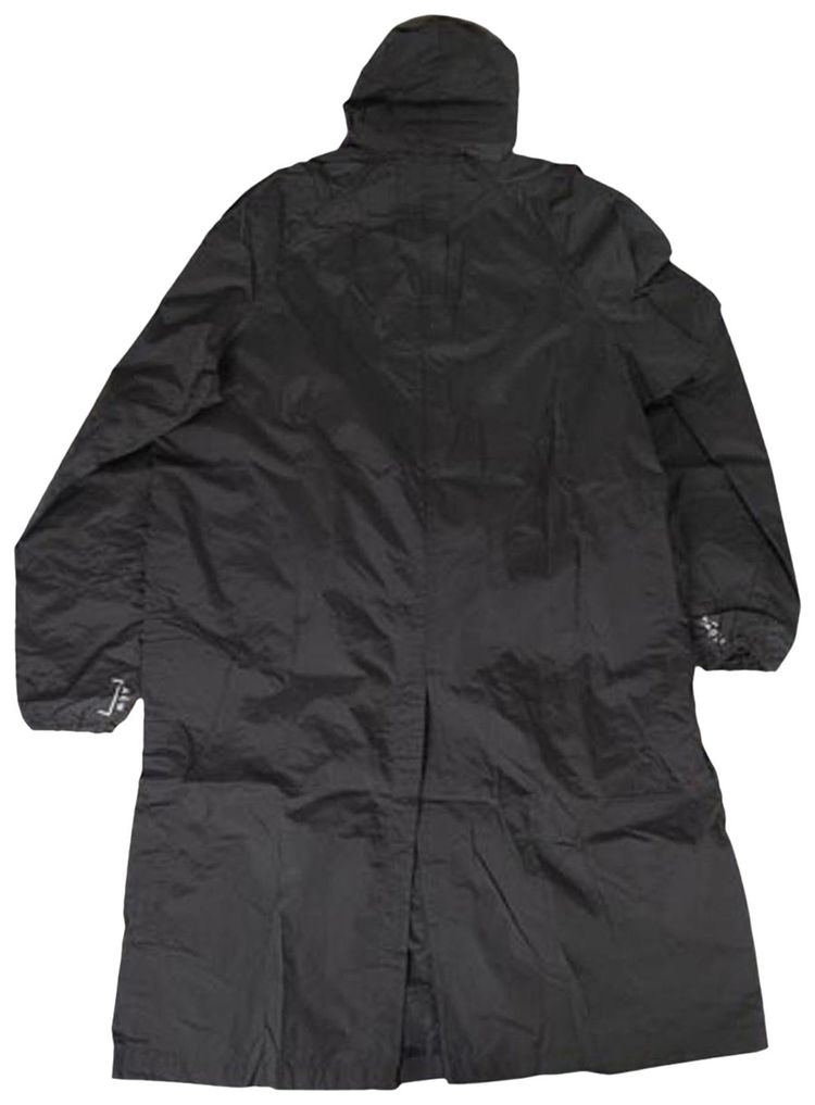 A Cold Wall Long Hooded Rain Jacket Grey