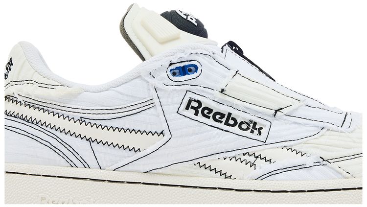 Market x Reebok Club C 85 Pump Chalk Black