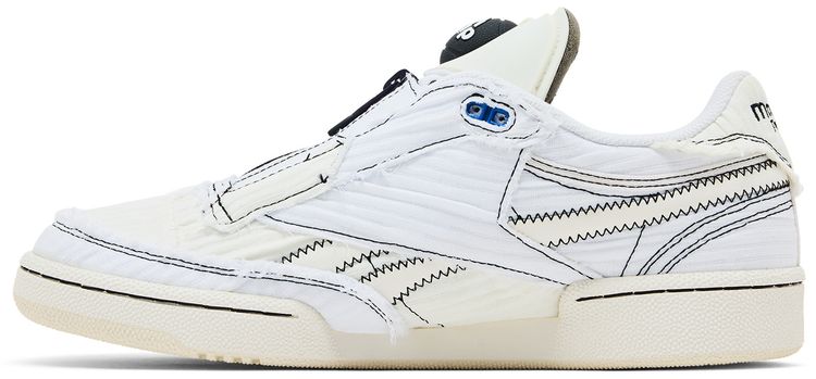 Market x Reebok Club C 85 Pump Chalk Black