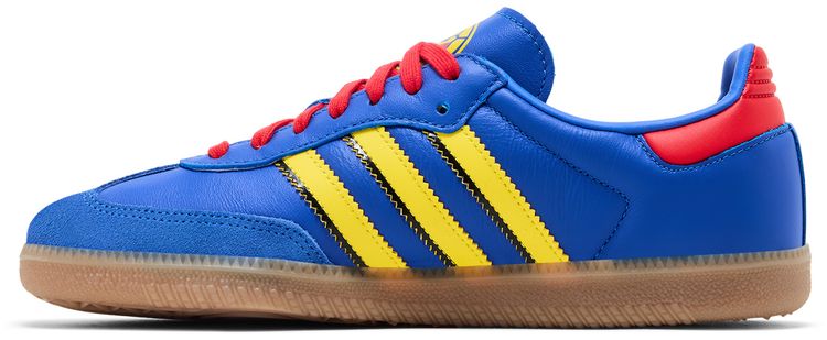 adidas Samba Licensed Hi Res Blue Yellow Vivid Red