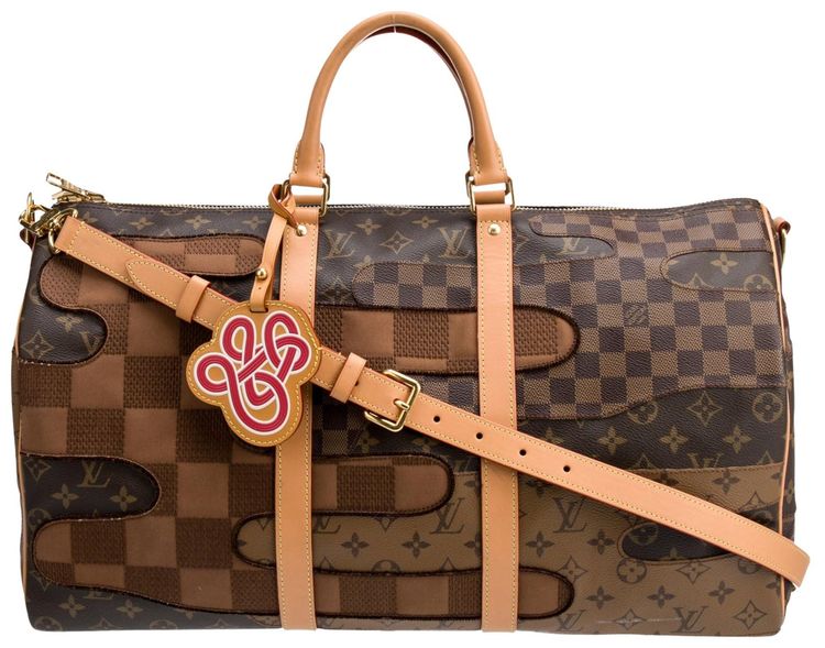 Louis Vuitton x Nigo Keepall Bandouliere 50 Brown