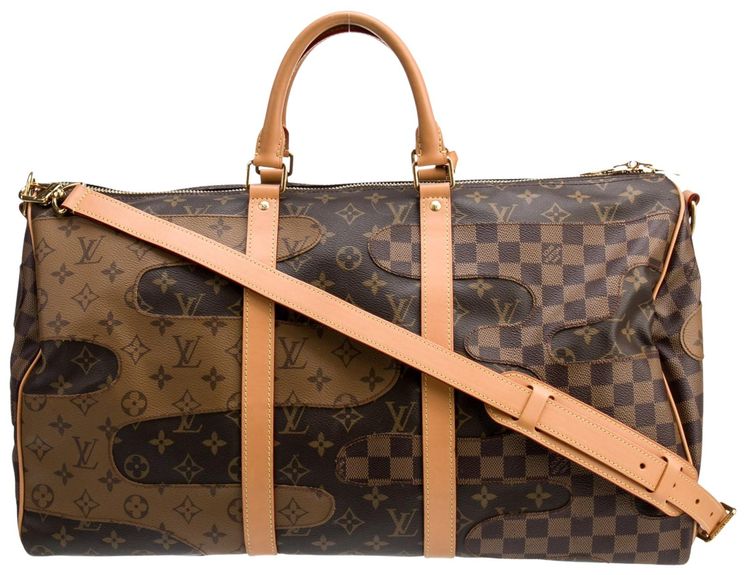 Louis Vuitton x Nigo Keepall Bandouliere 50 Brown