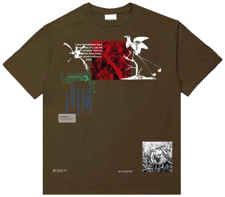 Students Our Walk Short Sleeve T Shirt Brown