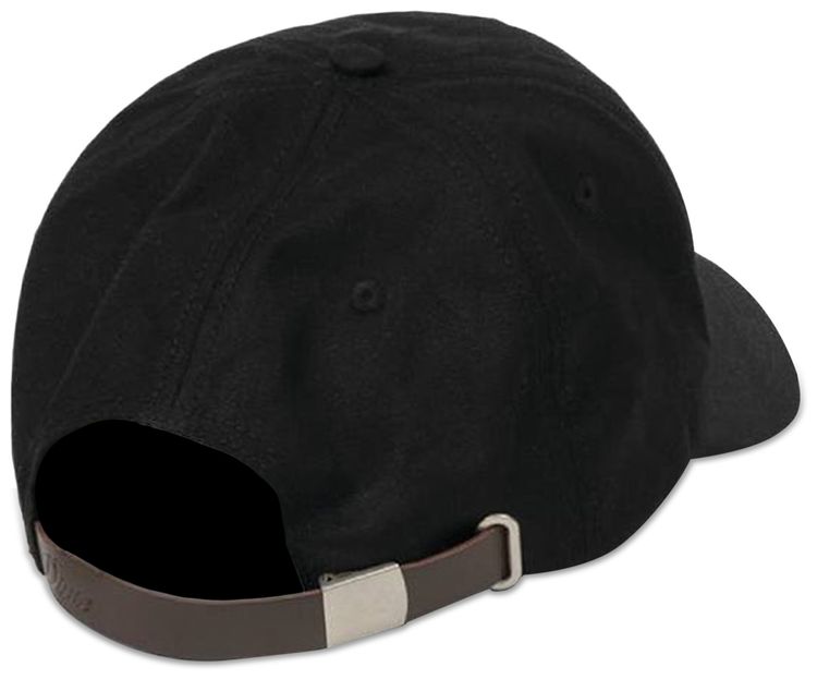 Dime Waxed Worker Cap Black