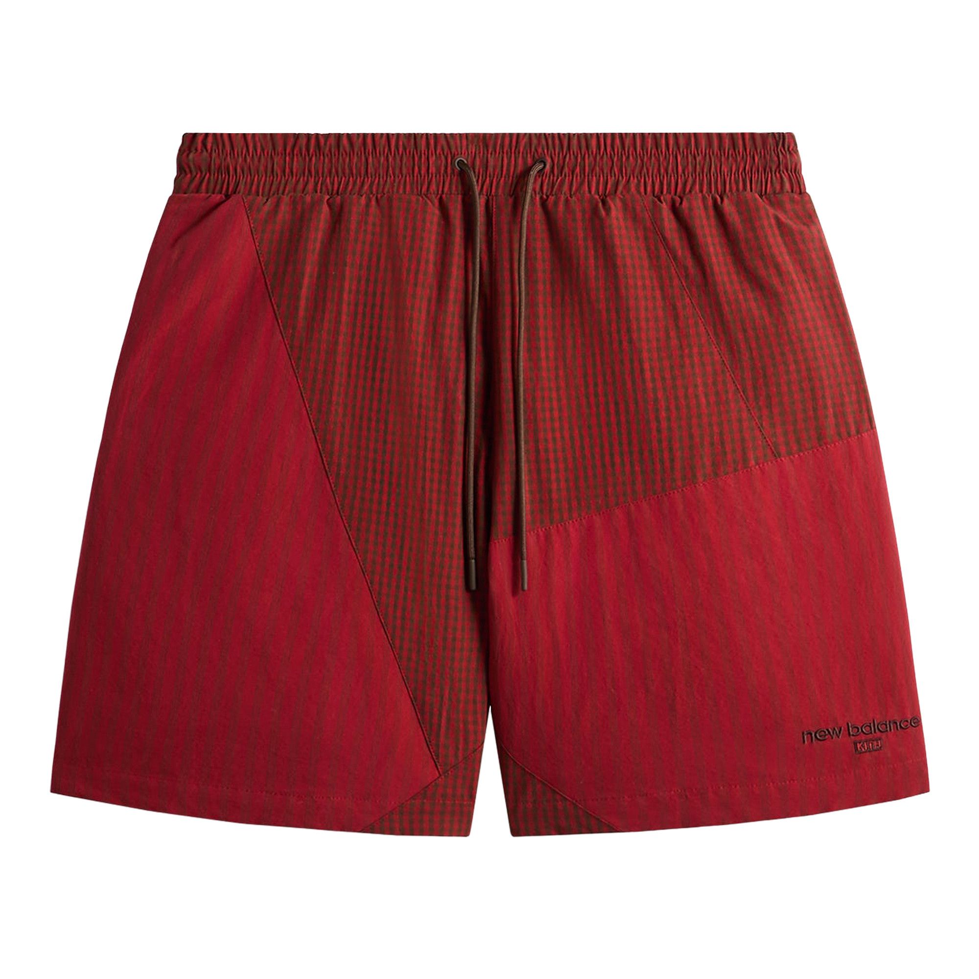 Buy Kith x New Balance Poplin Mix Madison Short 'Biking Red