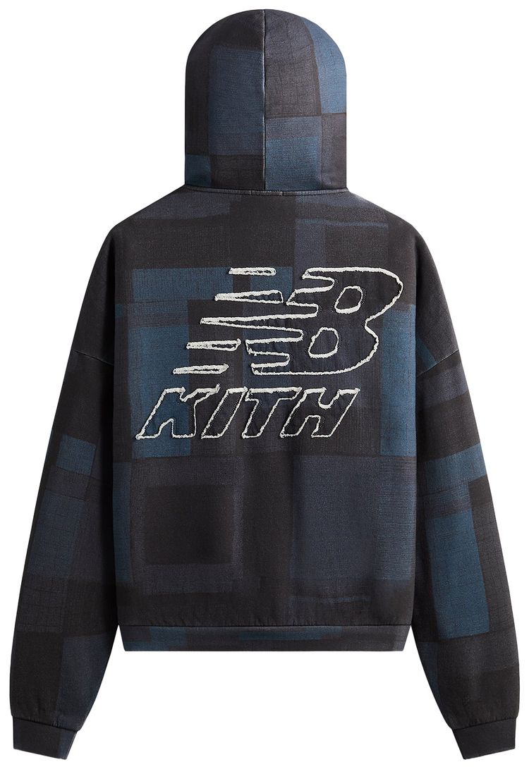 Kith x New Balance Woodblock Braxton Hoodie Soul