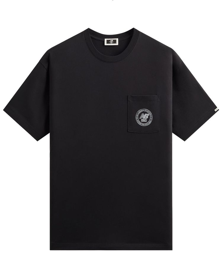 Kith x New Balance Crest Pocket Tee Black
