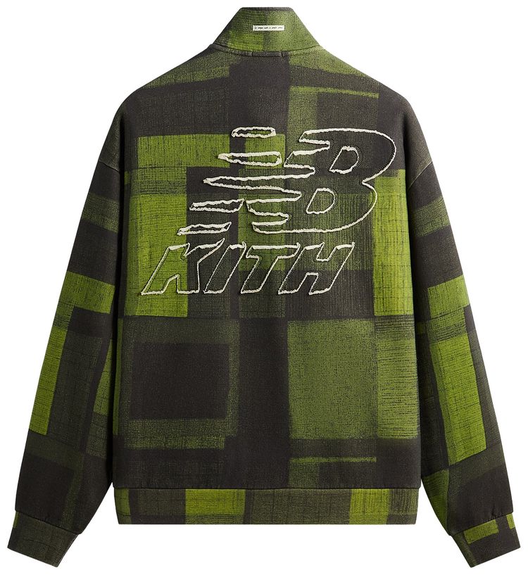 Kith x New Balance Woodblock Nelson Quarter Zip Calliste