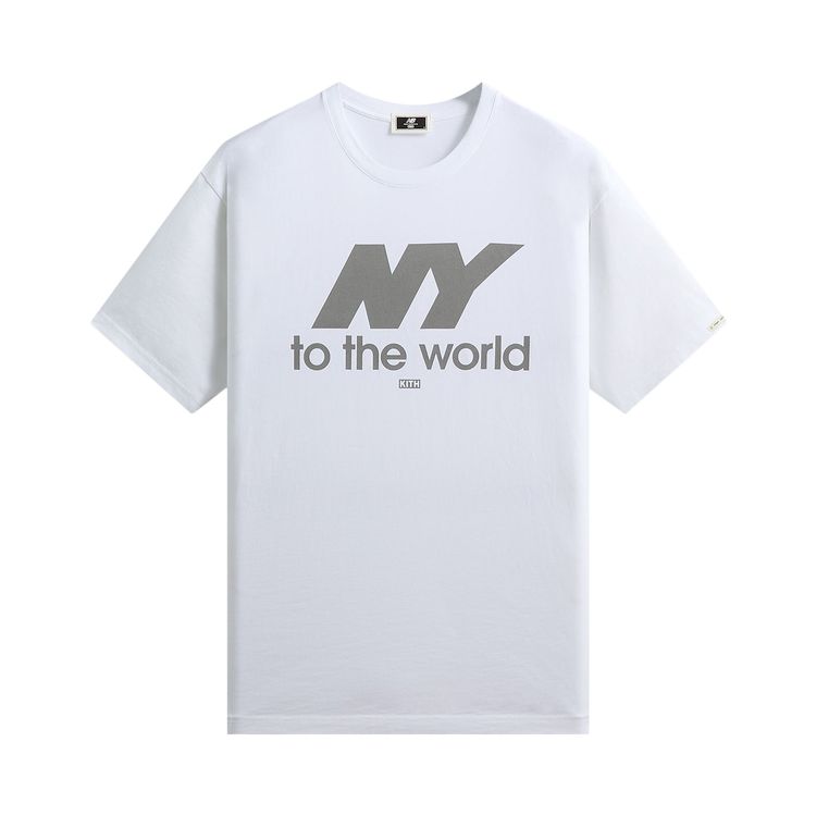 Kith x New Balance Ny Tee White