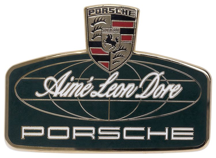 Aime Leon Dore x Porsche 993 Turbo Racing Grille Badgex Multicolor