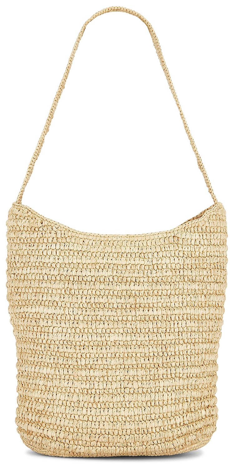 The Row Alma Shoulder Raffia Natural