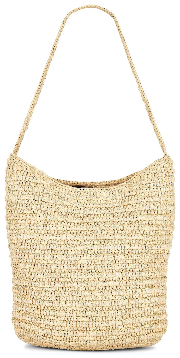 The Row Alma Shoulder Raffia Natural