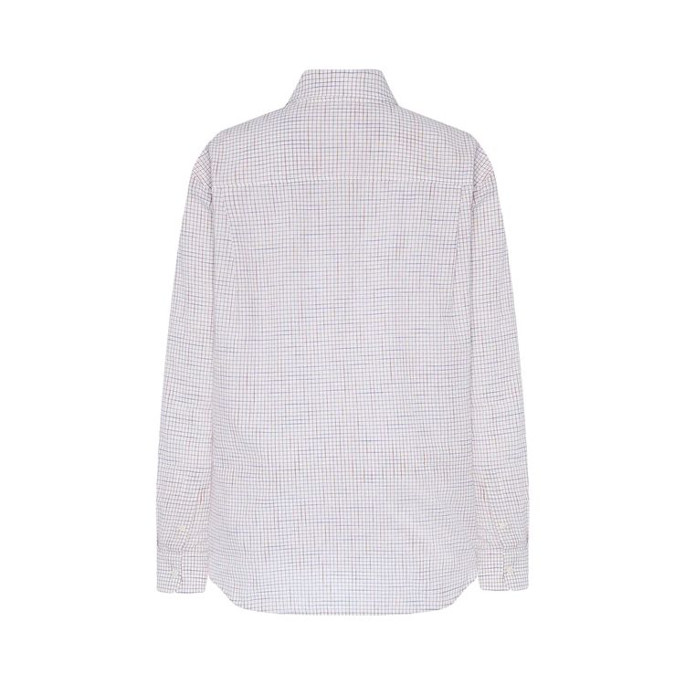 The Row Dalan Shirt WhiteBlueRed