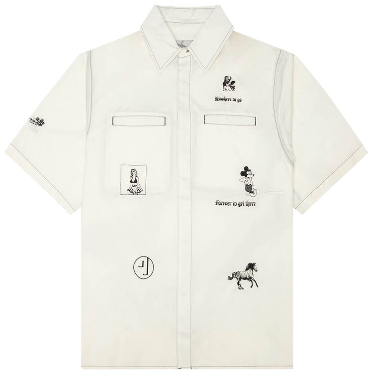Jungles No Where Button Up Birch