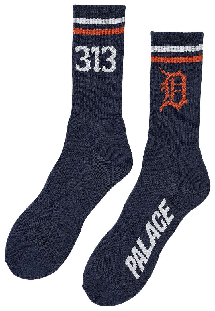 Palace x Detroit Tigers Sock Navy