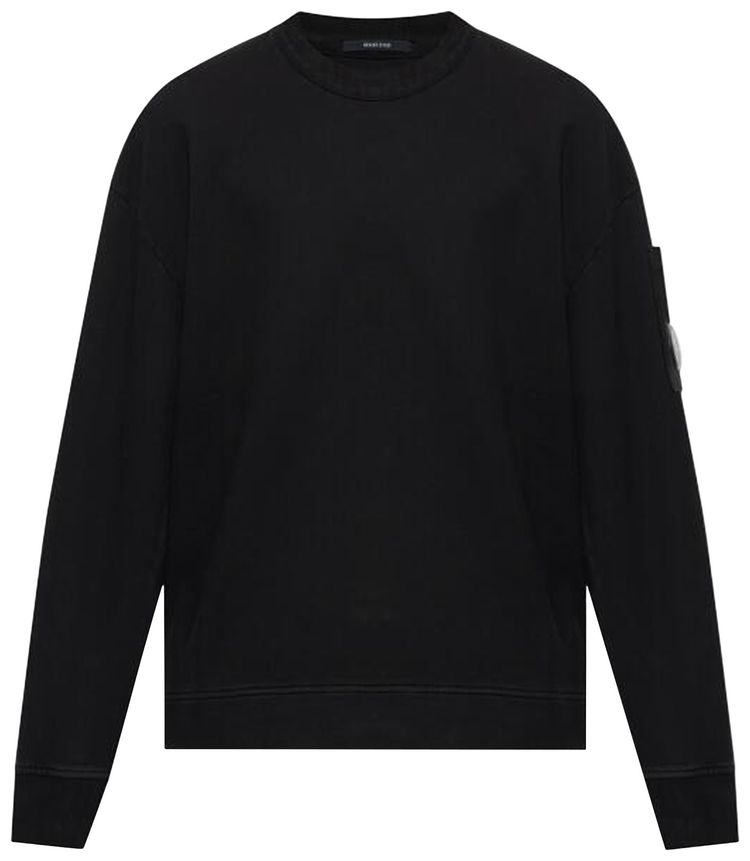 CP Company Crewneck Lens Sweatshirt Black