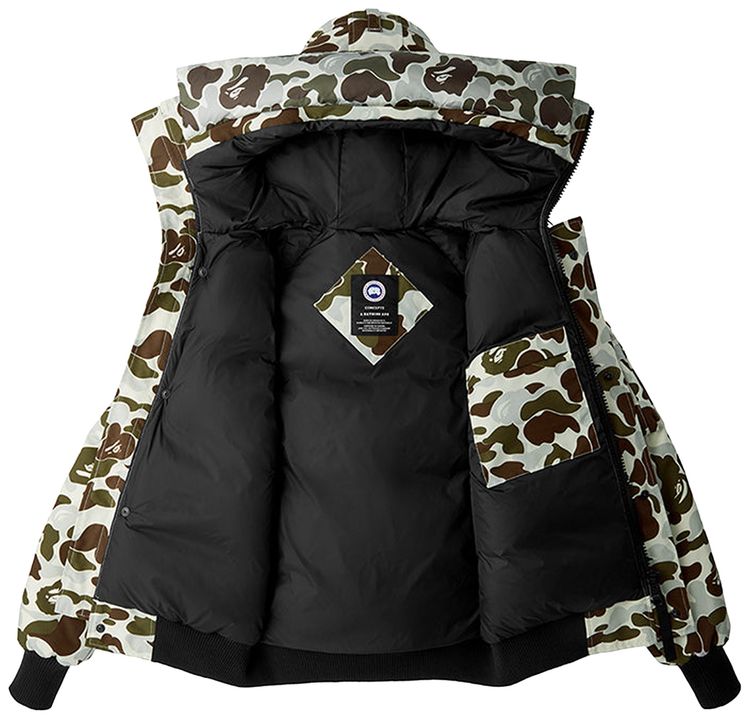 Canada Goose x BAPE Chilliwack Bomber Giant ABC Snow Camo