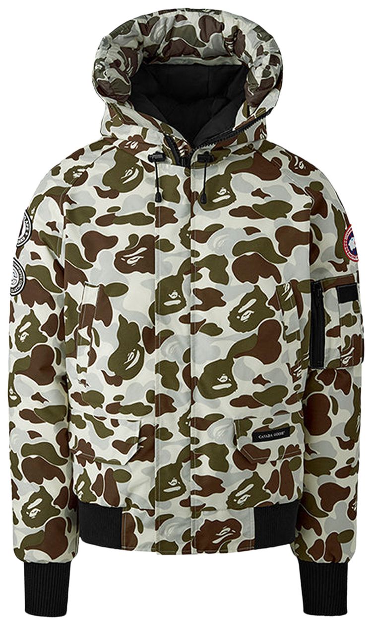 Canada Goose x BAPE Chilliwack Bomber Giant ABC Snow Camo