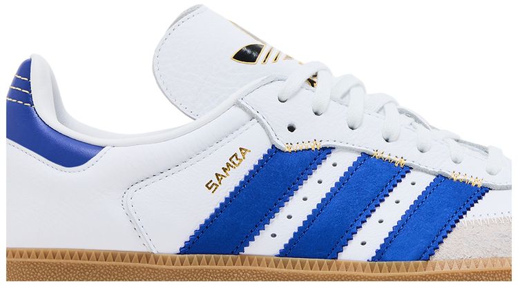 adidas Wmns Samba OG Oversized Logo   White Semi Lucid Blue