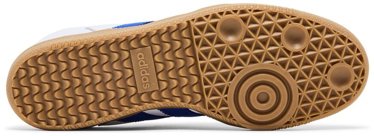 adidas Wmns Samba OG Oversized Logo   White Semi Lucid Blue