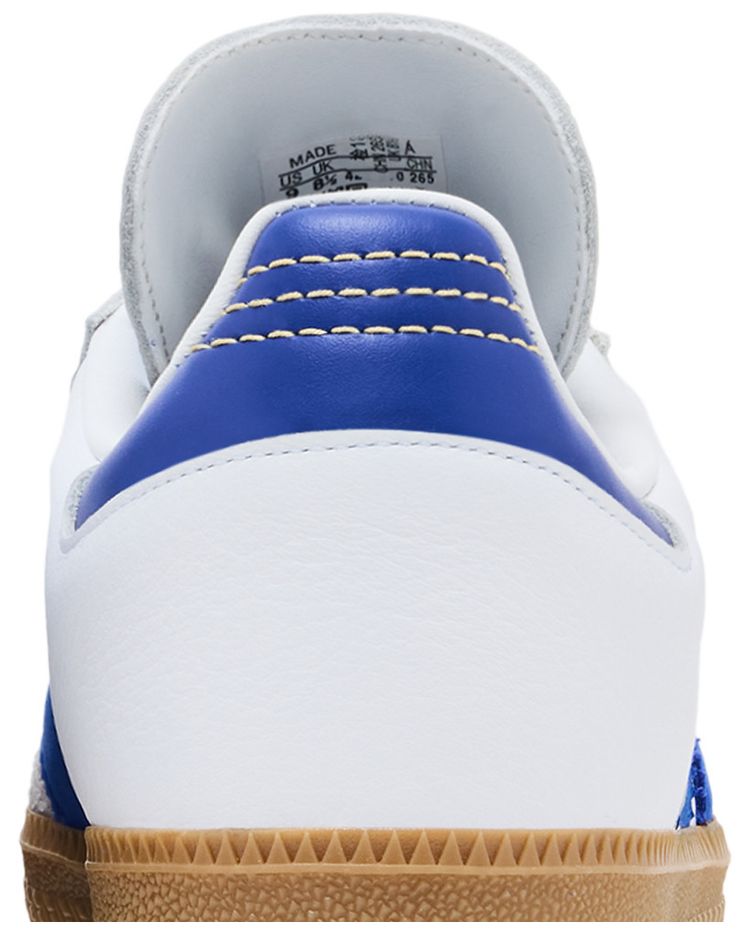 adidas Wmns Samba OG Oversized Logo   White Semi Lucid Blue