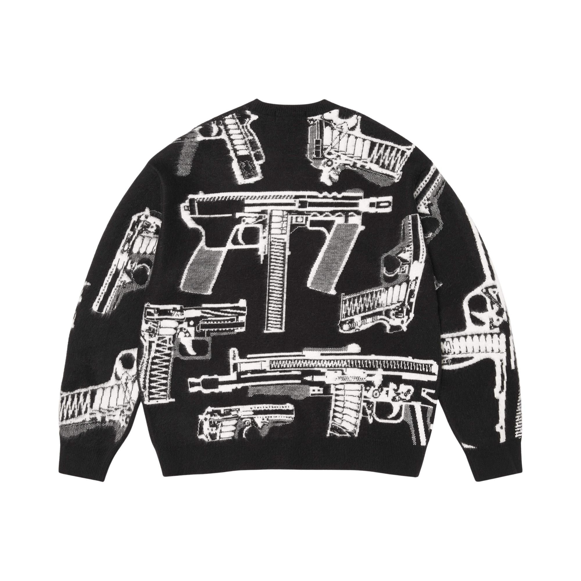 Buy Supreme Guns Sweater 'Black' - SS26SK32 BLACK | GOAT
