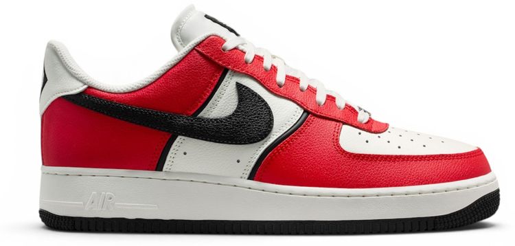 Nike Air Force 1 Low 07 LV8 University Red Sail Black