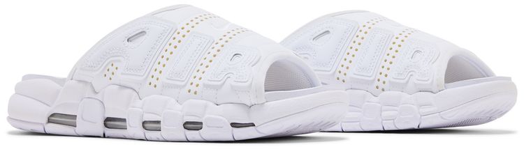 Nike Air More Uptempo Slide Triple White