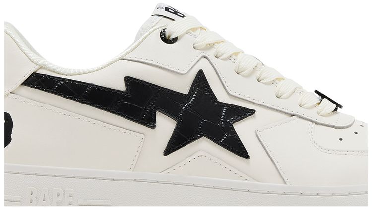 Bapesta Icon 1 M2 Croc Pack   White Black