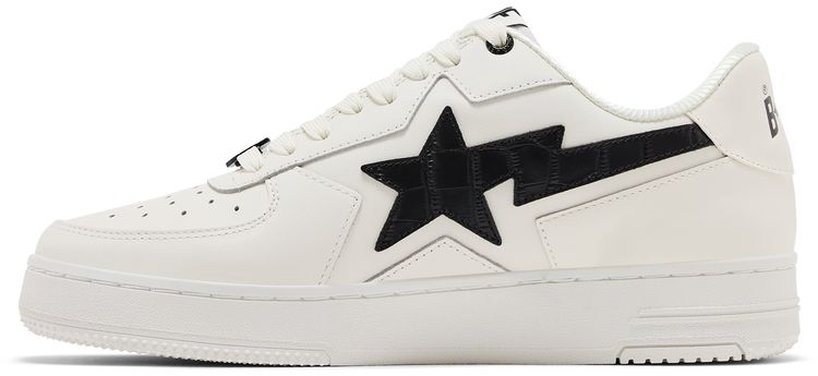 Bapesta Icon 1 M2 Croc Pack   White Black