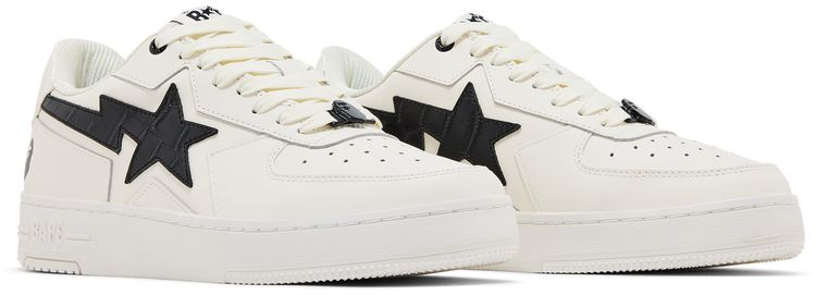 Bapesta Icon 1 M2 Croc Pack   White Black