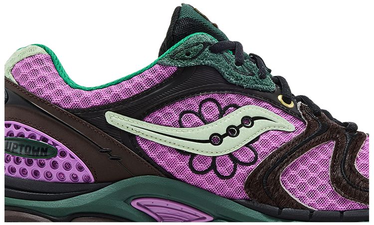 Jae Tips x Saucony ProGrid Triumph 4 Flowers Pack   Violet