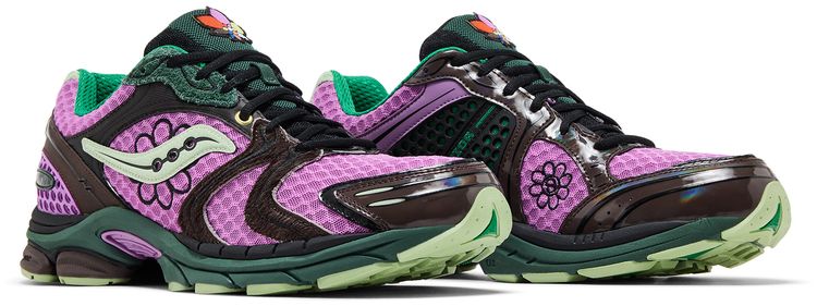 Jae Tips x Saucony ProGrid Triumph 4 Flowers Pack   Violet