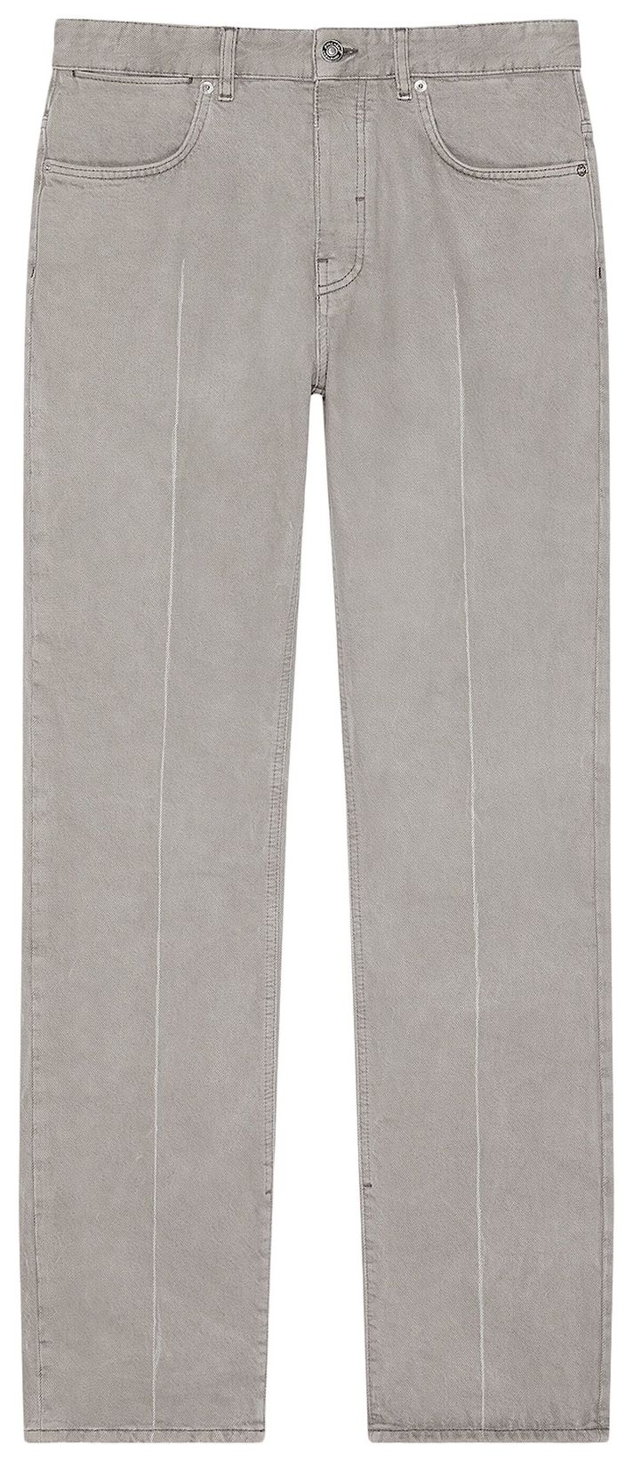 Givenchy Straight Fit Denim Pants Cloud Grey