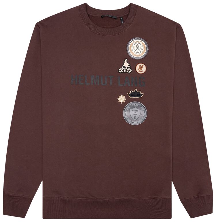 Helmut Lang Societas Crew Chocolate