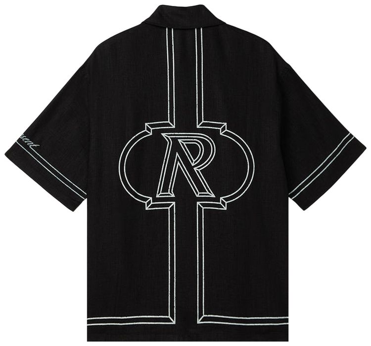 Represent Clo Border Shirt Jet Black