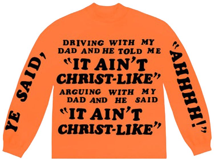 Cactus Plant Flea Market For JIK Longsleeve T Shirt Orange