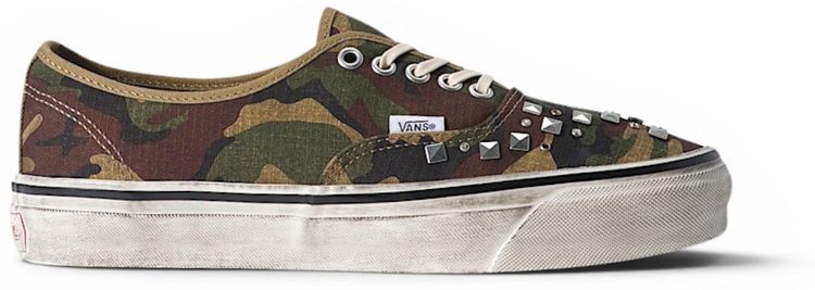 Vans Premium Authentic Woodland Camo Green