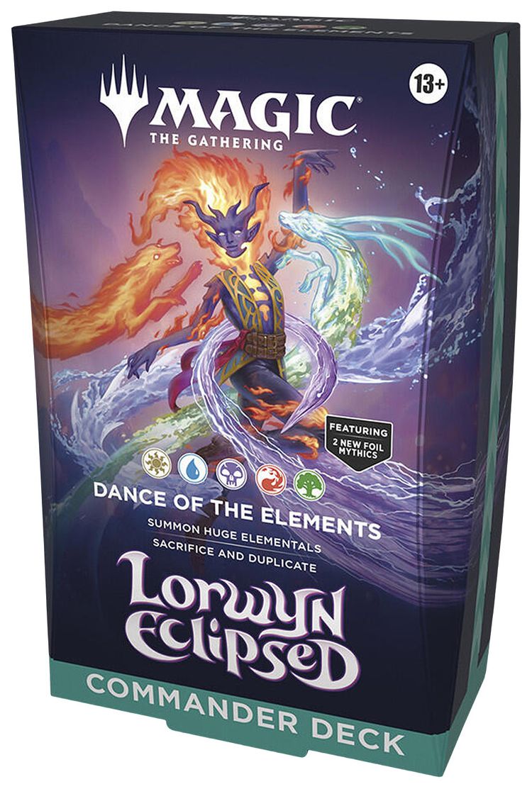 Magic The Gathering Lorwyn Eclipsed Commander Deck Dance of the Elements