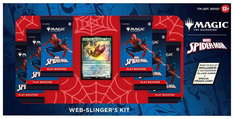 Magic The Gathering Marvels Spider Man Web Slingers Kit