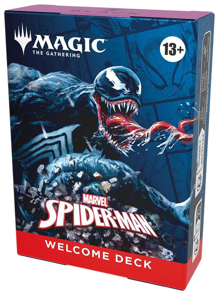 Magic The Gathering Marvels Spider Man Welcome Deck Black