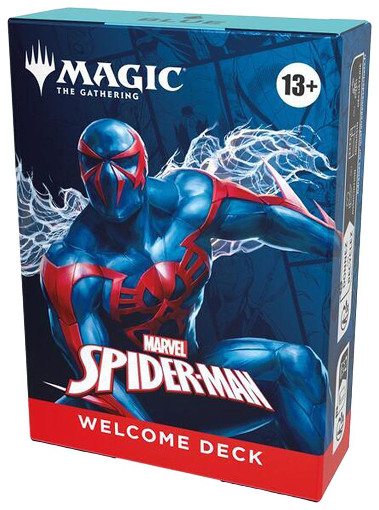 Magic The Gathering Marvels Spider Man Welcome Deck Blue