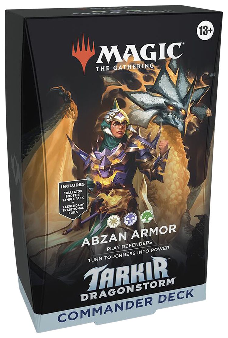 Magic The Gathering Tarkir Dragonstorm Commander Deck Abzan Armor