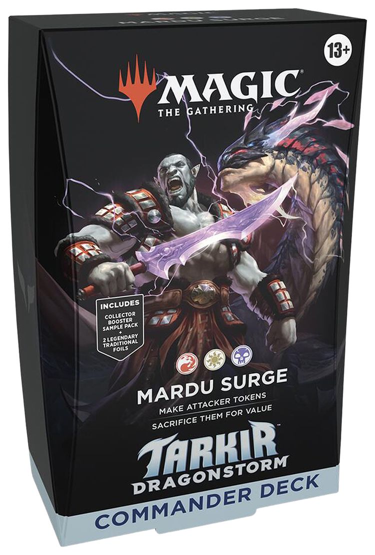 Magic The Gathering Tarkir Dragonstorm Commander Deck Mardu Surge
