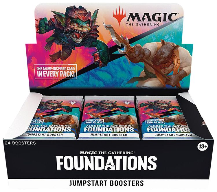 Magic The Gathering Magic The Gathering Foundations Jumpstart Booster Display