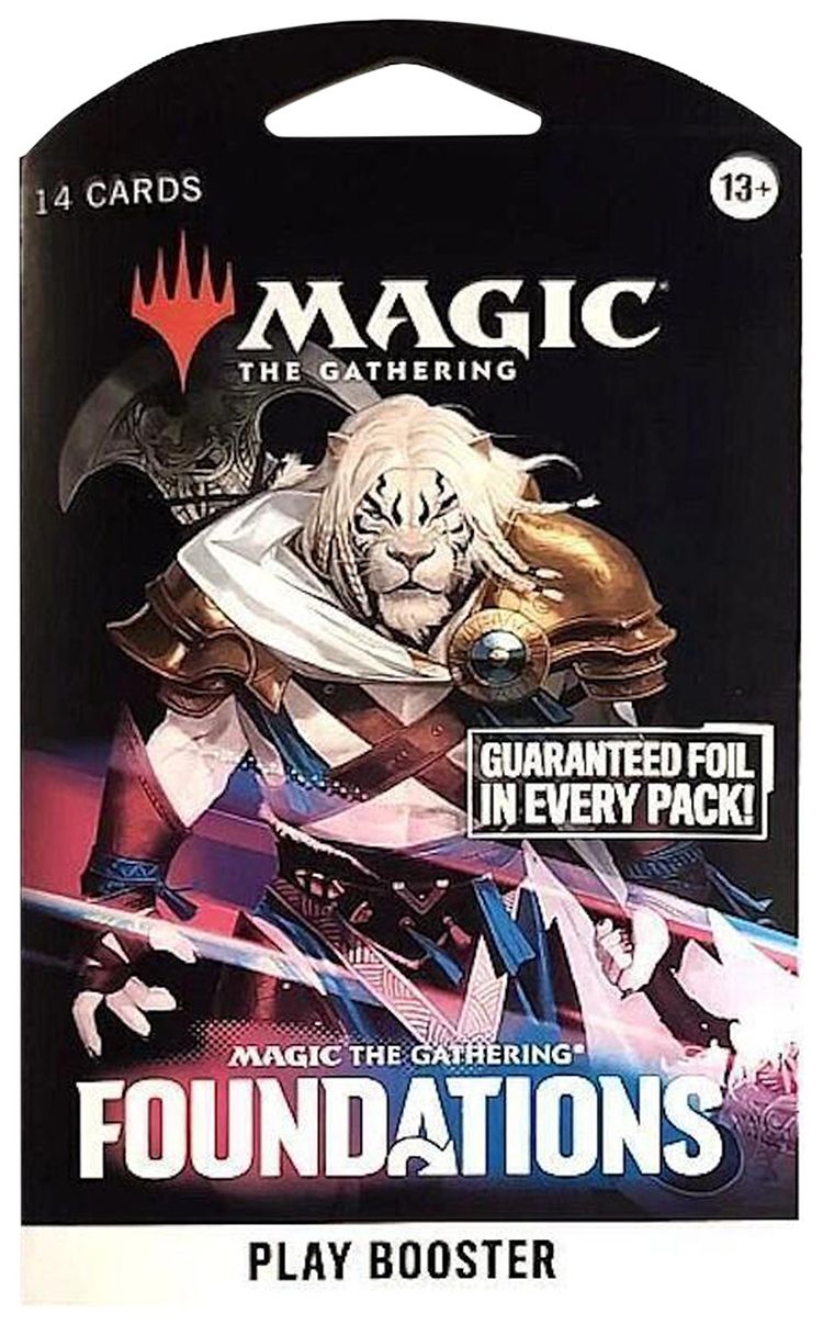 Magic The Gathering Magic The Gathering Foundations Sleeved Play Booster Pack
