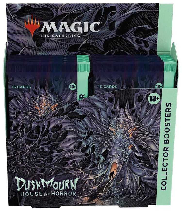 Magic The Gathering Duskmourn House of Horror Collector Booster Display