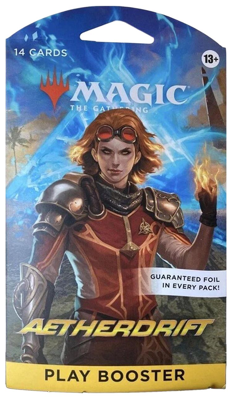 Magic The Gathering Aetherdrift Sleeved Play Booster Pack
