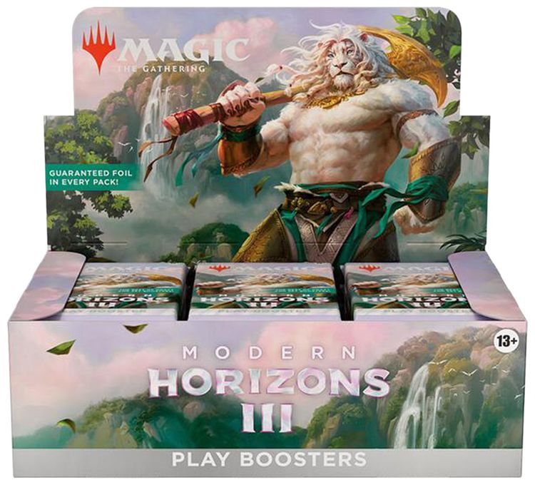 Magic The Gathering Modern Horizons 3 Play Booster Display